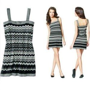 Missoni for Target black and white dress sz L NWT